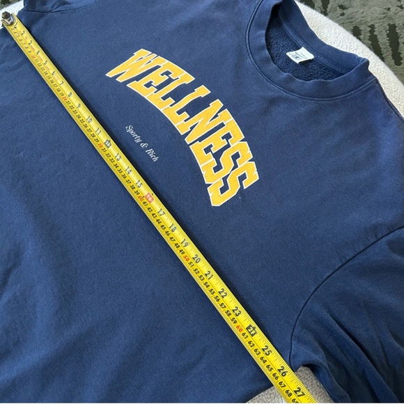 Sporty & Rich Navy Crewneck XL - Picture 7 of 8